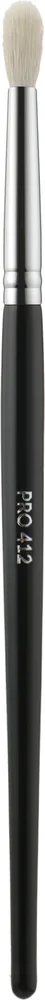 Малая кисть для растушёвки теней Lussoni PRO 412 Small Blending из ворса козы, 186 мм