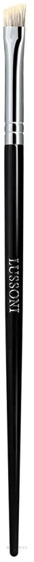 Скошенная кисть для бровей Lussoni PRO 548 Eyebrow из ворса пахми, 172 мм