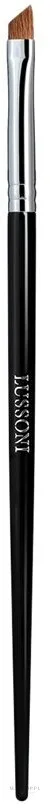 Скошенная кисть для подводки Lussoni PRO 554 Angled Eyeliner из ворса соболя, 177 мм