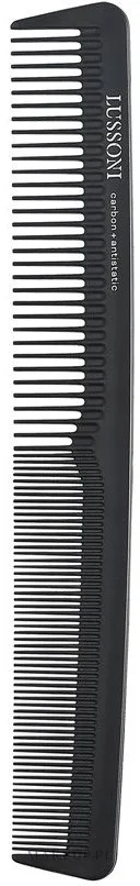 Карбоновая расчёска для стрижки волос Lussoni CC 104 Cutting Comb