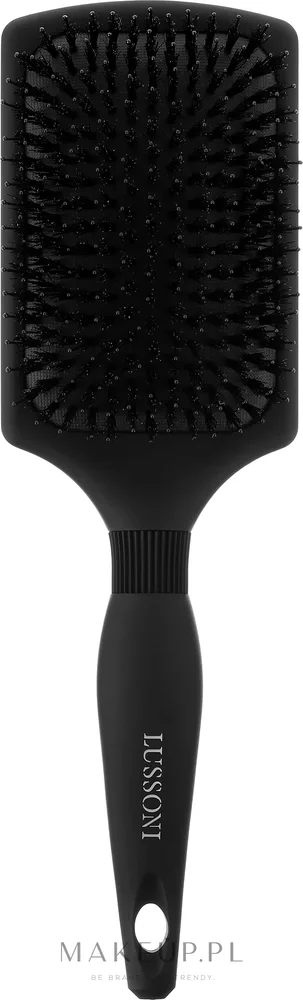 Щётка-лопата для волос Lussoni Natural Boar Paddle Detangle