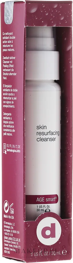 Отшелушивающий крем-гель для зрелой кожи Dermalogica Age Smart Skin Resurfacing Cleanser, 150 мл