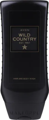 Гель для мытья тела и волос для мужчин Avon Wild Country, 250 мл