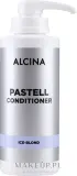 Тонирующий кондиционер для осветлённых волос Alcina Pastell Ice-Blond Conditioner, 500 мл — фото 3