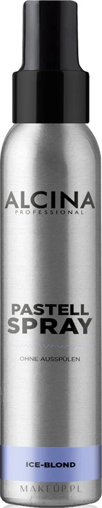 Тонирующий спрей Alcina Pastell для светлых волос, оттенок Ice Blond, с пантенолом, 100 мл, оттенок Ice Blond