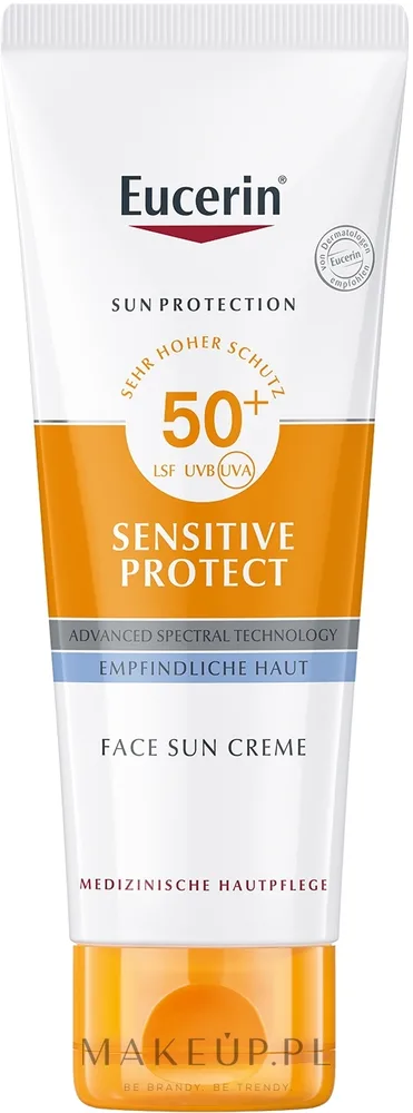 Крем для лица солнцезащитный Eucerin Sun Sensitive Protect SPF50+ для чувствительной кожи 50 мл