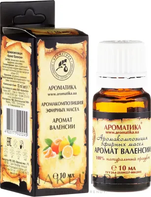 Композиция эфирных масел Aromatika Аромат Валенсии 10 мл