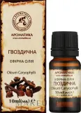 Эфирное масло Aromatika гвоздика 10 мл — фото 2
