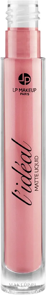 LP Makeup L'Ideal Matte Liquide Lipstick помада для губ жидкая матовая 4 мл, стойкий матовый финиш, плотный пигмент, точный аппликатор, оттенок Rose Chic
