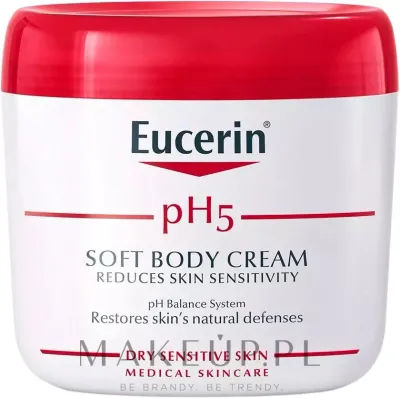Крем для тела Eucerin pH5 Soft Body Cream мягкий увлажняющий с пантенолом 450 мл