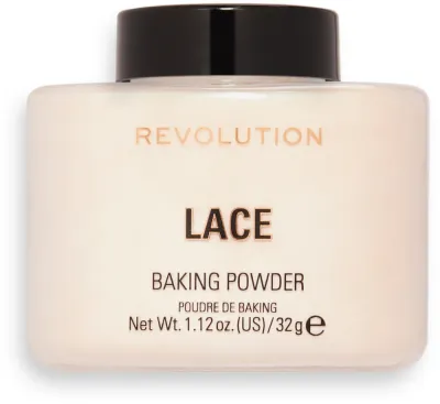 Рассыпчатая пудра для бейкинга Makeup Revolution Lace Luxury Baking Powder, 32 г