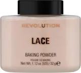 Рассыпчатая пудра для бейкинга Makeup Revolution Lace Luxury Baking Powder, 32 г — фото 4