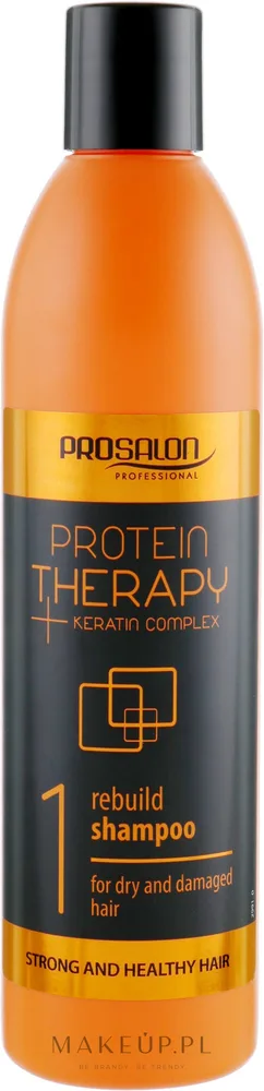 Шампунь Prosalon Protein Therapy Keratin Complex для сухих, повреждённых волос, без парабенов, 1000 г