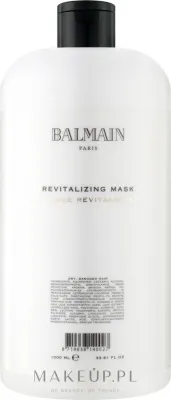Balmain Paris Hair Couture Balmain Paris Hair Couture Revitalizing Mask - Маска для волос Balmain Revitalizing для сухих и повреждённых волос, аргановое масло, кашемир и шёлк, гладкость и блеск, 200 мл
