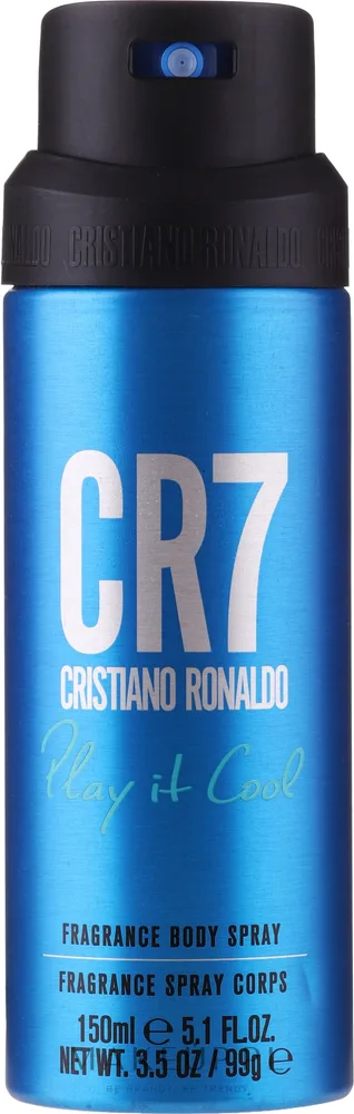 Cristiano Ronaldo CR7 Play It Cool дезодорант-спрей мужской цитрусово-пряный аромат свежесть 24 часа 200 мл