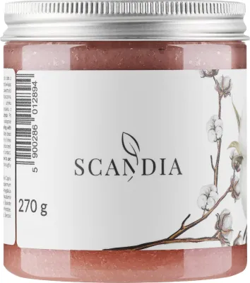 Скраб для тела Scandia Cosmetics Cotton с хлопковым маслом, 250 мл
