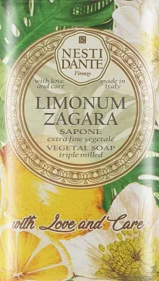 Мыло кусковое Nesti Dante Limonum Zagara цветы цитрусовых, 250 г