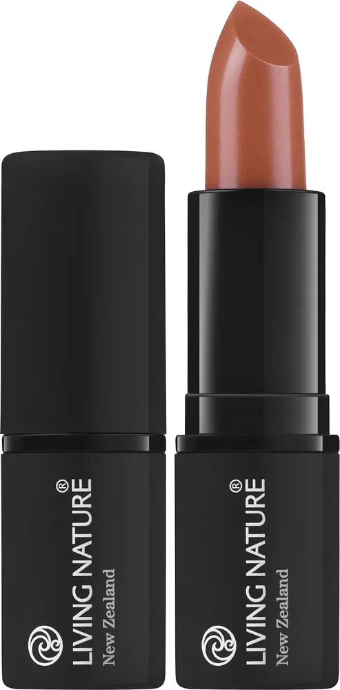 Помада для губ Living Nature Lipstick натуральная, оттенок Warm Wood