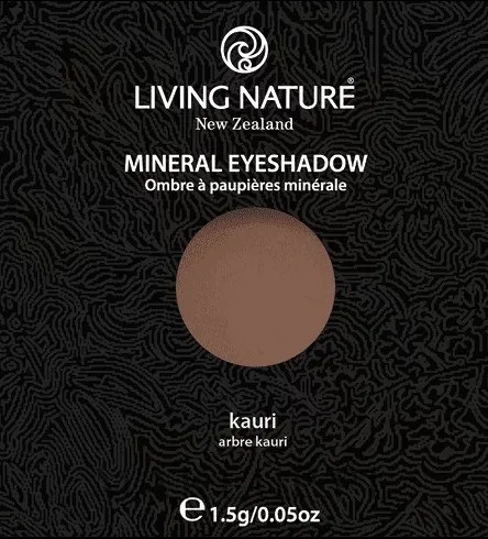 Тени для век Living Nature Mineral минеральные, оттенок Kauri