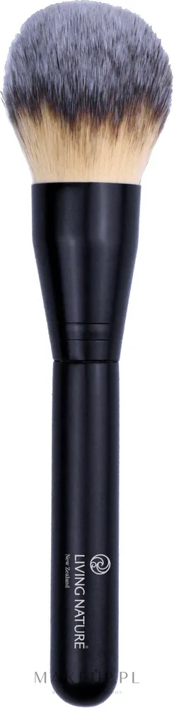Кисть кабуки Living Nature Kabuki Brush с плотным двухцветным ворсом
