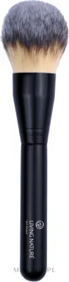 Кисть кабуки Living Nature Kabuki Brush с плотным двухцветным ворсом