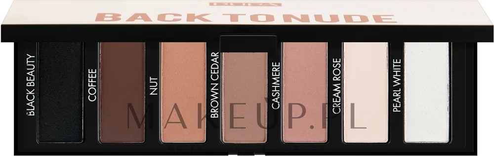 Палетка теней для век Pupa Make Up Stories 7 оттенков, оттенок Matt At Attitude