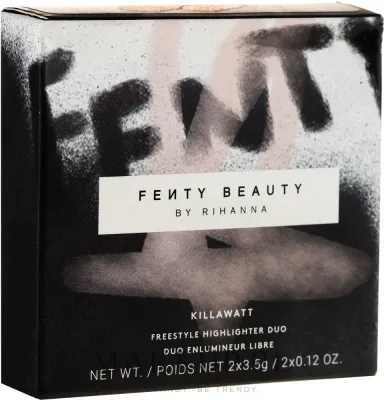 Хайлайтер для лица Fenty Beauty Killawatt Freestyle Highlighter пудровый, с сияющими частицами, 7 г