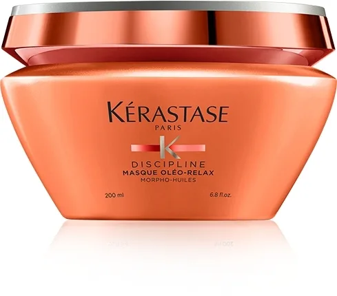 Маска для волос Kérastase Oléo-Relax против пушистости, разглаживающая, кокосовое масло и масло дикой розы, термозащита, 200 мл