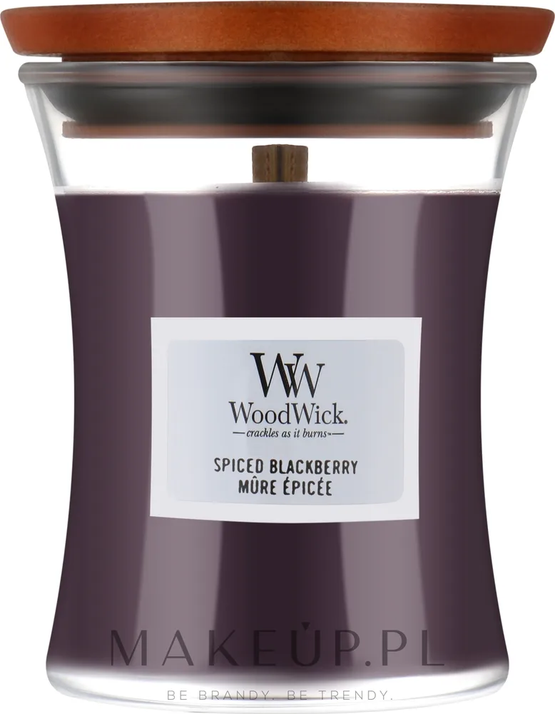 WoodWick WoodWick Hourglass Candle Spiced Blackberry - Ароматическая свеча Hourglass Spiced Blackberry