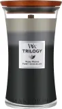 WoodWick WoodWick Hourglass Trilogy Candle Warm Woods - Ароматическая свеча Hourglass Trilogy Warm Woods, 275 г — фото 2
