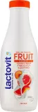 Энергетизирующий гель для душа Персик и грейпфрут Lactovit Fruit Shower Gel, 500 мл — фото 1