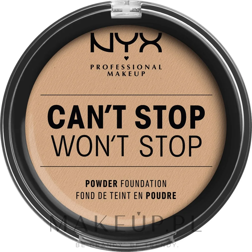 Пудровая тональная основа NYX Professional Makeup Can't Stop Won't Stop Powder Foundation, 10.7 г, оттенок Deep Espresso