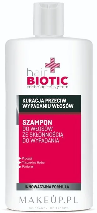 Шампунь Chantal Hair Biotic для волос, склонных к выпадению, с Прокапилом и Трикорексином, 250 мл