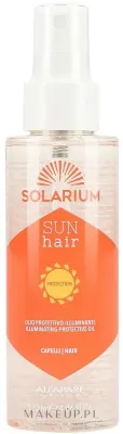 Защитное масло для волос с сиянием Alfaparf Solarium Sun Hair Protective Oil