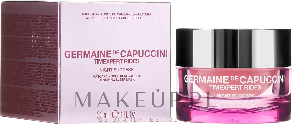 Восстанавливающая ночная маска для лица Germaine de Capuccini Timexpert Rides Night Success Reneving Sleep Mask, 30 мл