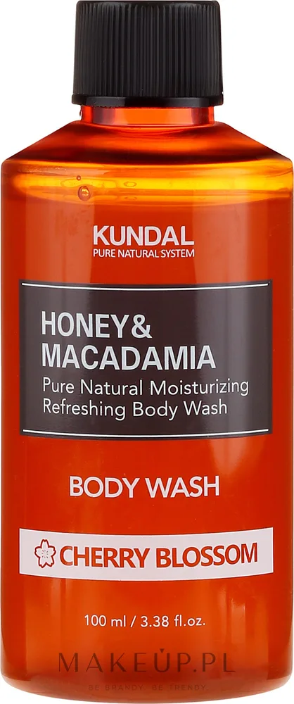 Увлажняющий гель для душа Цветок вишни Kundal Honey & Macadamia Body Wash Cherry Blossom, 500 мл