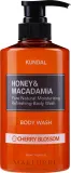 Увлажняющий гель для душа Цветок вишни Kundal Honey & Macadamia Body Wash Cherry Blossom, 500 мл — фото 3