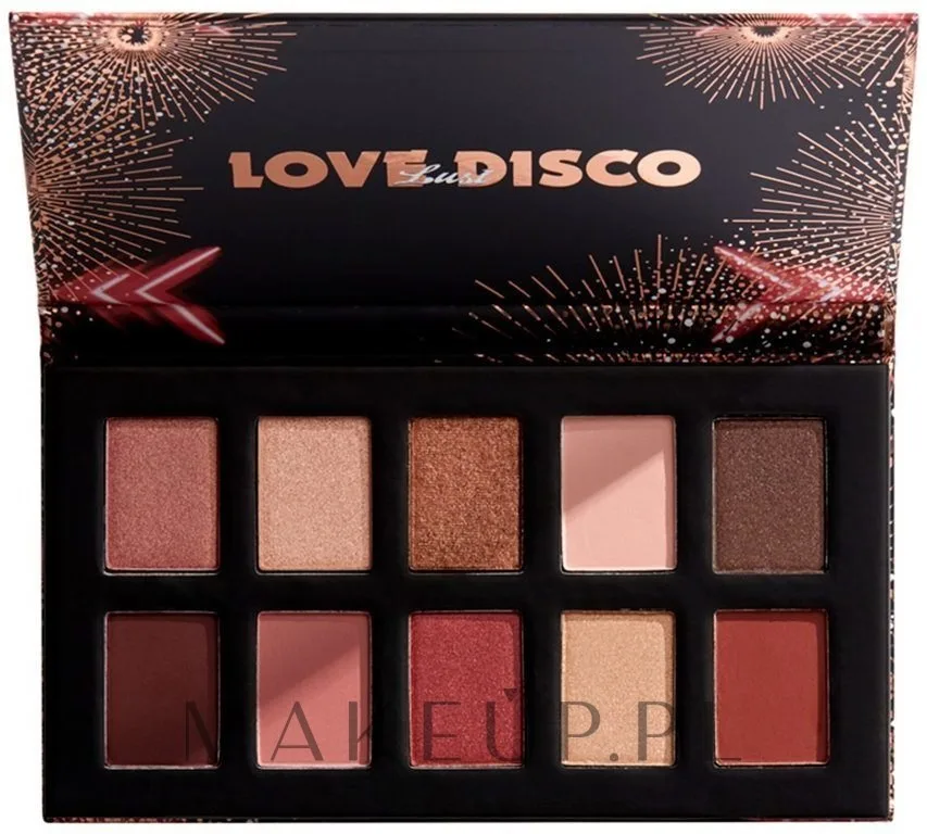 Палетка теней для век NYX Professional Makeup Love Lust Disco Shadow Palette, оттенок Miss Robot