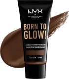 Тональный крем NYX Professional Makeup Born To Glow сияющий, 30 мл, оттенок 23 - Chestnut — фото 1