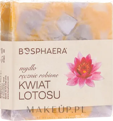 Мыло кусковое ручной работы Bosphaera цветок лотоса, 100 г