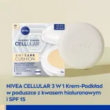 Кушон NIVEA Hyaluron Cellular Expert Finish 3in1 Care Cushion, оттенок 01 — фото 1