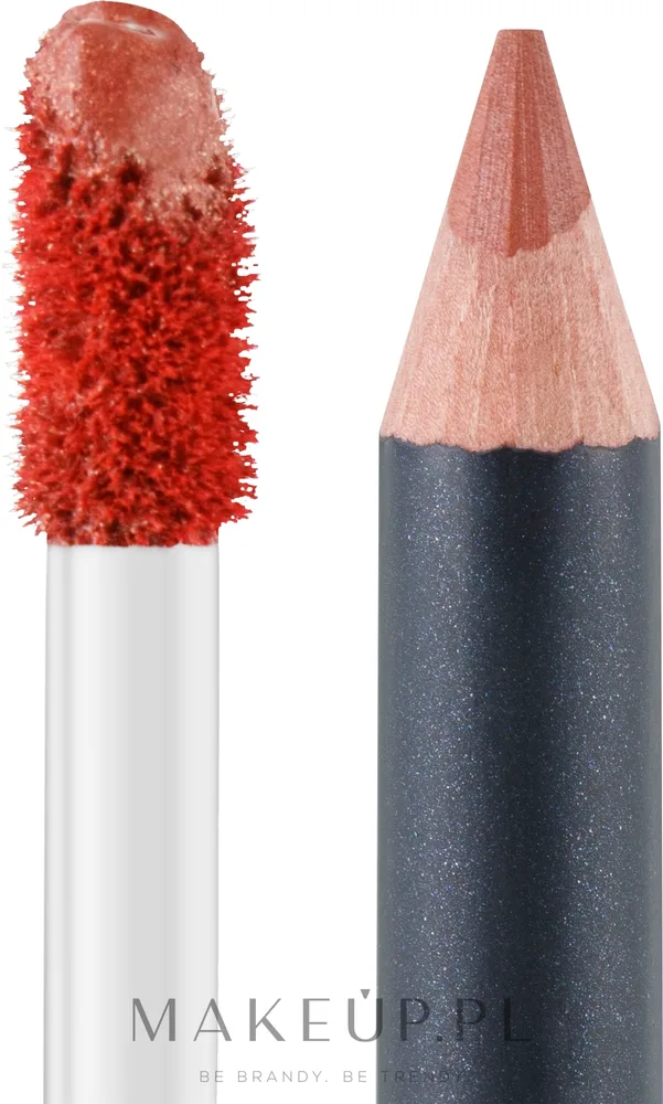 Набор для губ Aden Cosmetics жидкая помада и карандаш с оризанолом 7 мл + 1,14 г, оттенок 916 - Bronze Sand