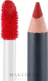 Набор для губ Aden Cosmetics жидкая помада и карандаш с оризанолом 7 мл + 1,14 г, оттенок 919 - Raspberry — фото 1