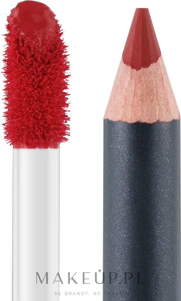 Набор для губ Aden Cosmetics жидкая помада и карандаш с оризанолом 7 мл + 1,14 г, оттенок 921 - Coral