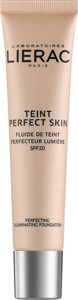 Тональный флюид Lierac Teint Perfect Skin сияющий SPF 20, 30 мл, оттенок 01 - Jasny Beż