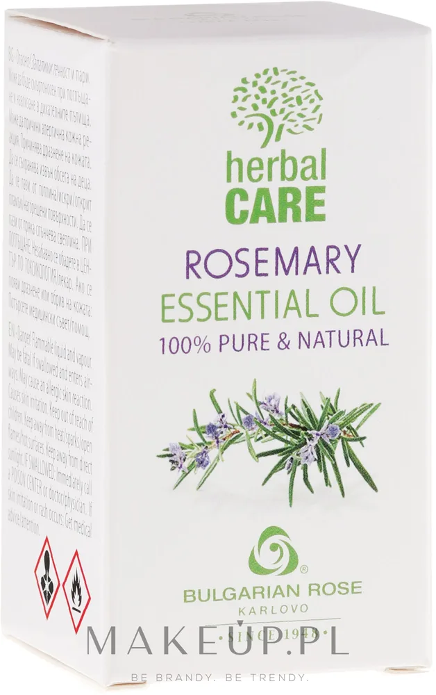 Эфирное масло Bulgarian Rose Herbal Care розмарин 10 мл