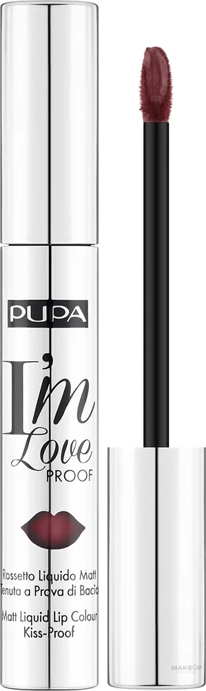 Жидкая помада для губ Pupa I'm Loveproof Matt Lip Fluid, оттенок 006 Intage Rose