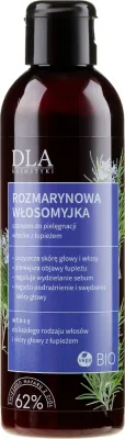 Шампунь DLA Розмаринковая włosomyjka против перхоти, с розмарином и лопухом, 200 мл