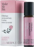 Сыворотка для области вокруг глаз Make Me Bio Garden Roses с розовой водой маслом шиповника и гиалуроновой кислотой 10 мл — фото 1