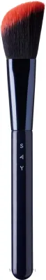 Скошенная кисть для румян Say Makeup Angled Cheek Brush 10 из синтетического ворса